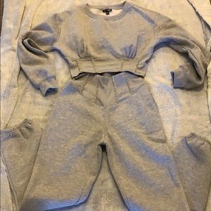Fashion Nova Two Piece Sweatsuit
